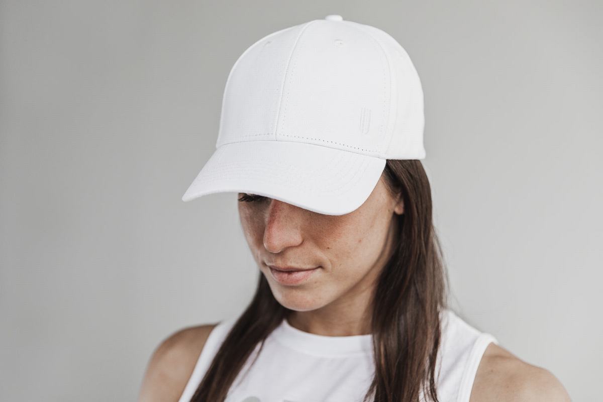 Nobull Horns Classic Men's Hats White | Australia (PA5124)